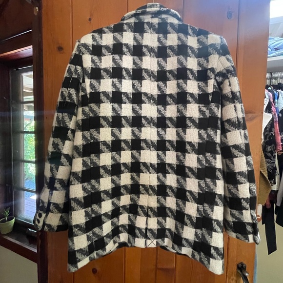BLANK NYC Plaid Blazer Coat - Picture 3 of 4